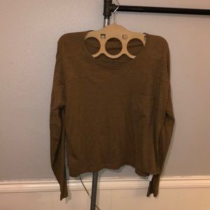 Madewell Olive Green long sleeve Tee